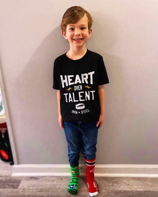 Heart Over Talent Hockey Tee