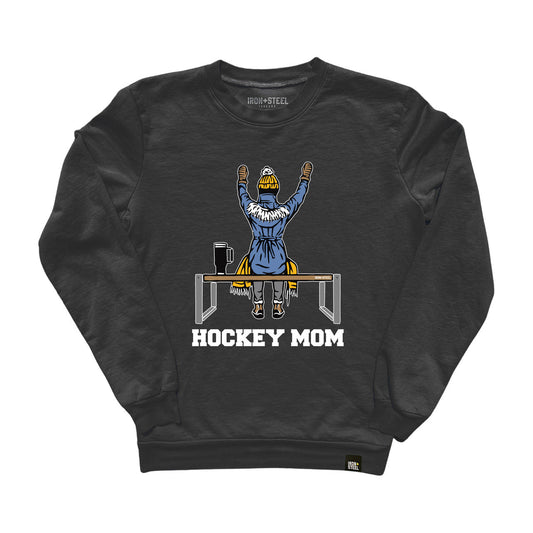 Cheering Hockey Mom Sweatshirt