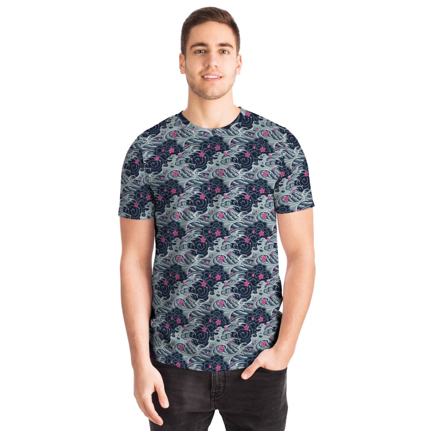 Rad Palm Japanese Waves Unisex T-Shirt