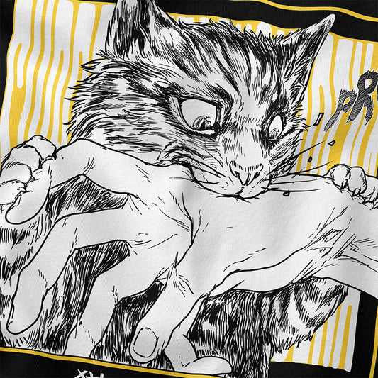 Sudden Bite Cat T-Shirt