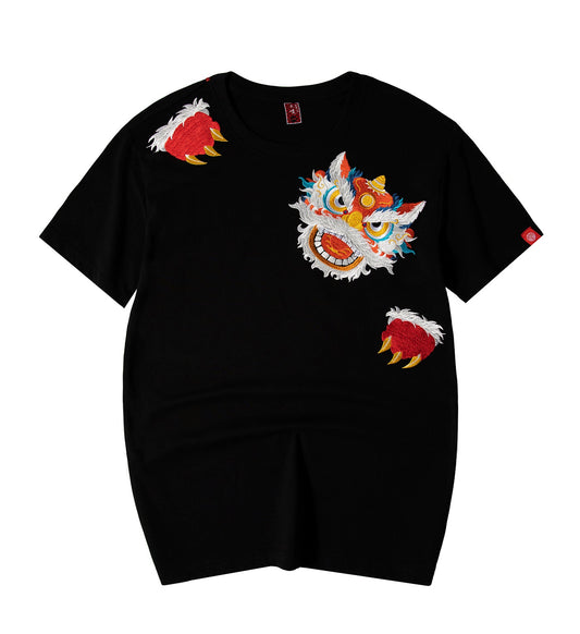 KH694 Dragons Revival Embroidery Tee