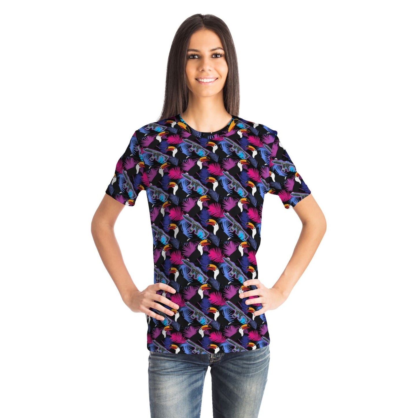 Rad Palm Toucan Attack T-Shirt