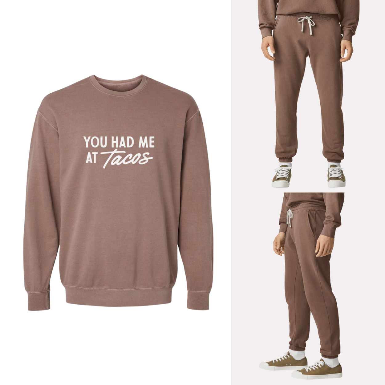 You Had Me At Tacos Washed Sweatshirt