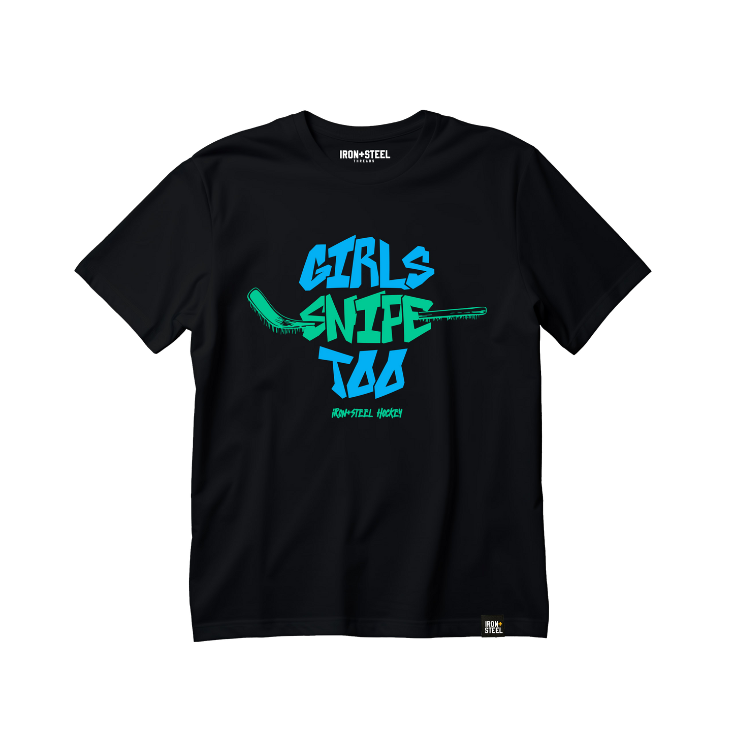 Girls Snipe Too Hockey Tee