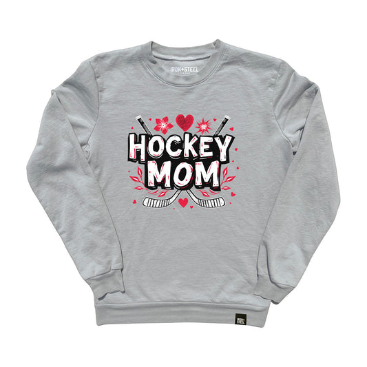 Hockey Mom Hearts Sweatshirt