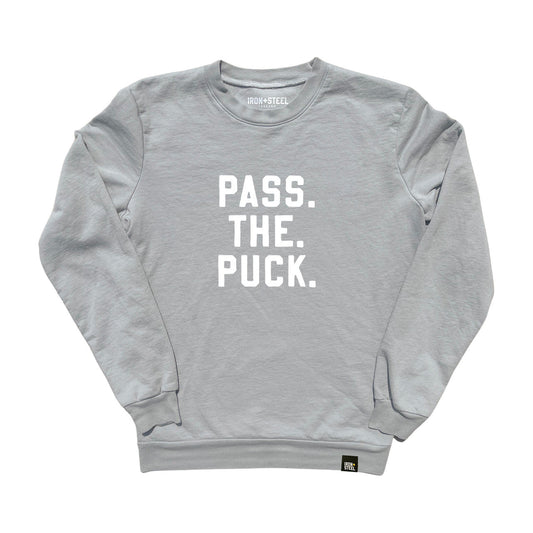 Pass The Puck Hockey Sweatshirt