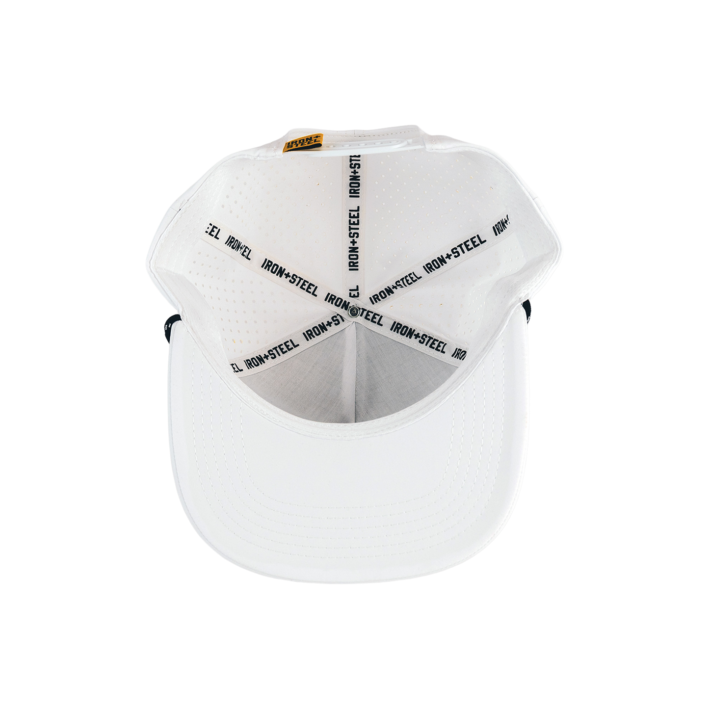 Win The Battle Snapback Hat - White