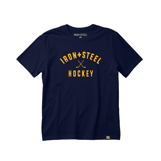 Iron & Steel Hockey T-Shirt