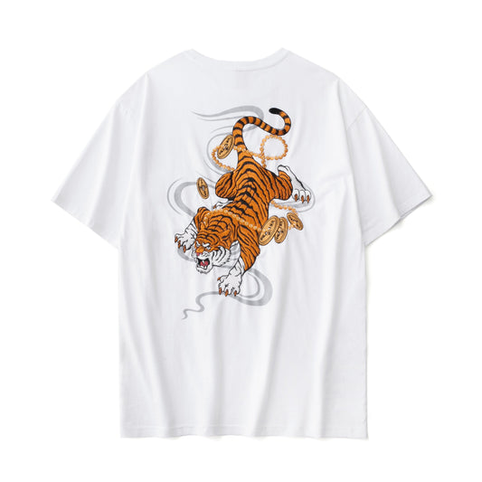 KH5398 Rich Tiger Embroidery Tee