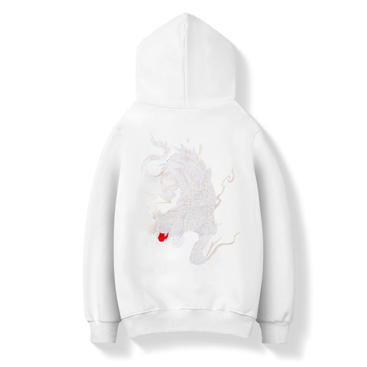 KH9202 Raging Panther Embroidery Hoodie