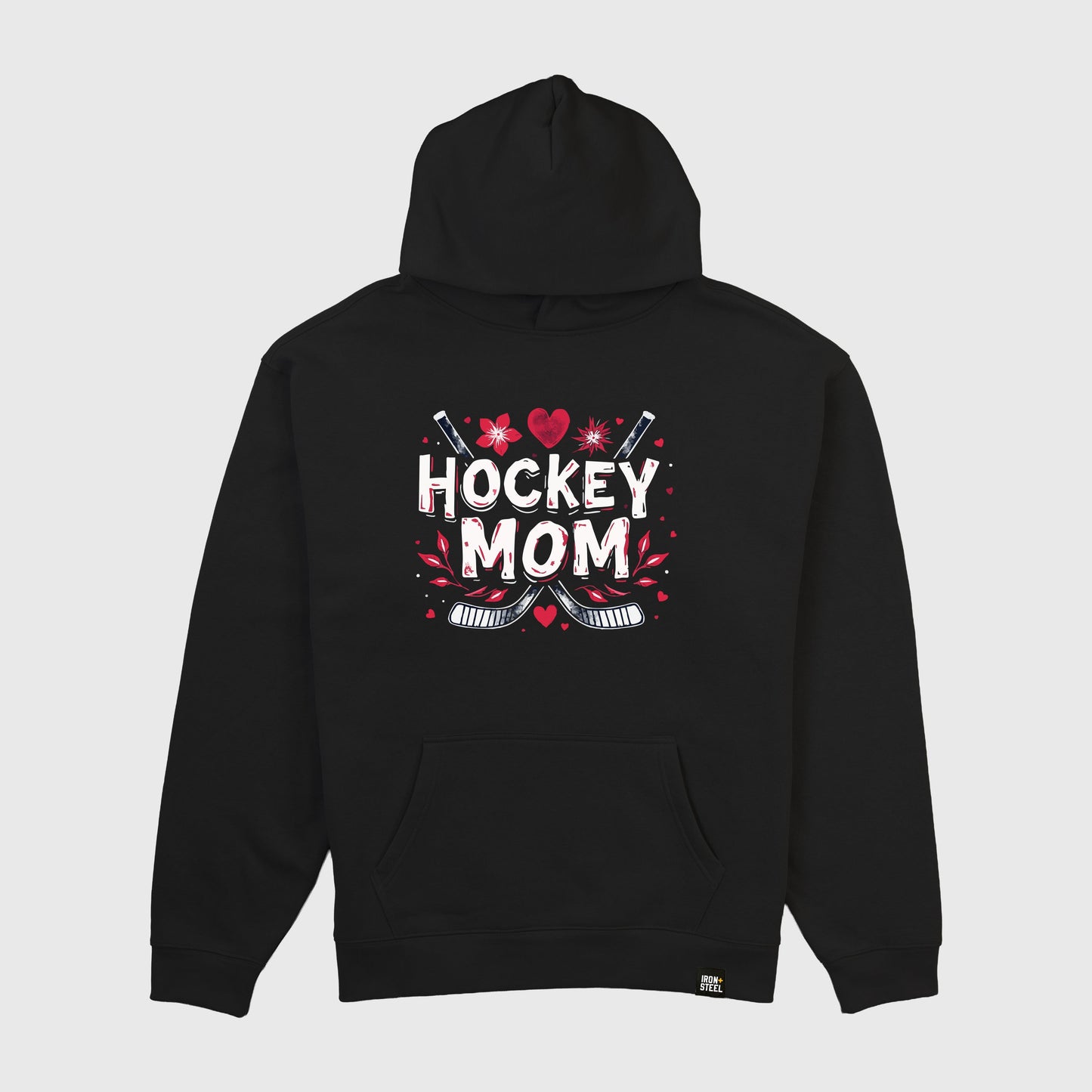 Hockey Mom Hearts Hoodie