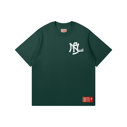 Iconic Yankees Logo Style "Salam" (Peace) Premium Loose Fit Tee