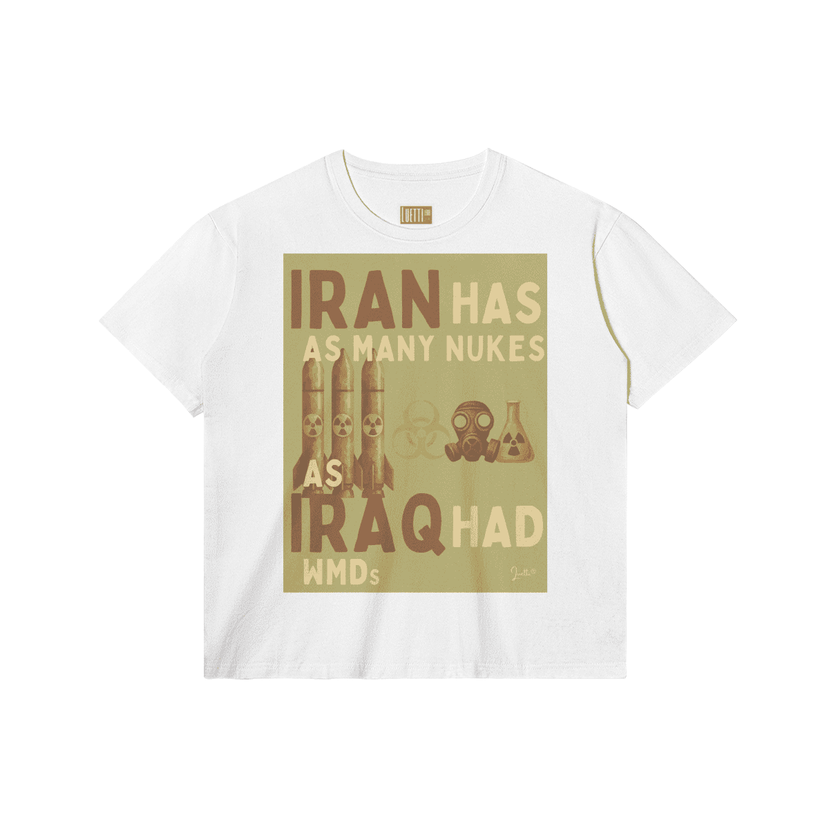 Iran Iraq Regular Fit Tee