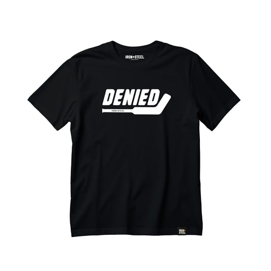 Denied Goalie Stick Hockey T-Shirt