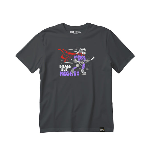 Small But Mighty Girl Hockey Tee