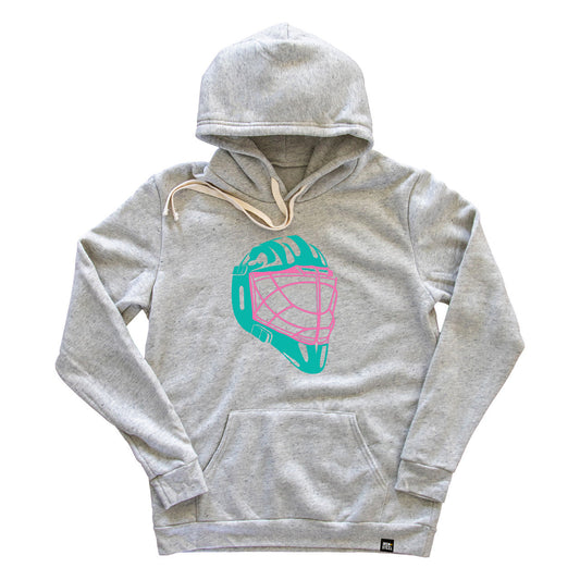 Color Goalie Helmet Hoodie