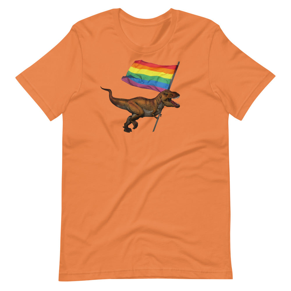 LGBT-Rex Short-Sleeve Unisex T-Shirt