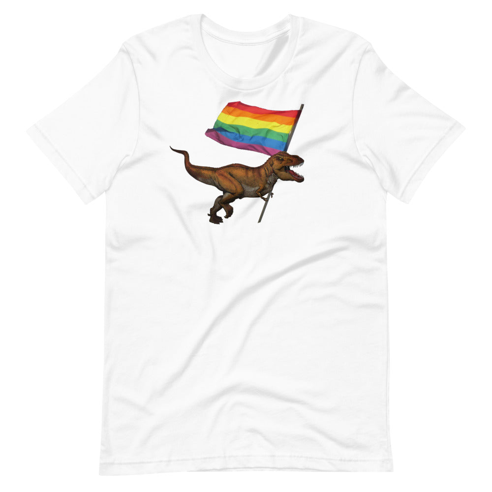 LGBT-Rex Short-Sleeve Unisex T-Shirt