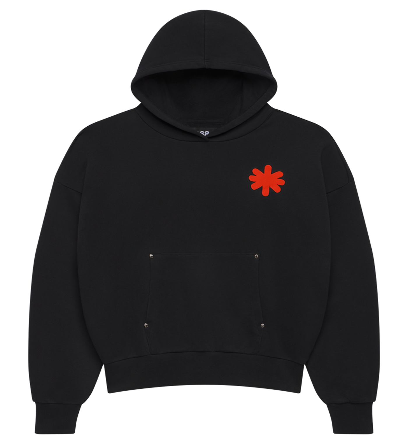 LOST SHDWS Classic Logo Hoodie Black/Red