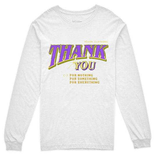 Thank You Long Sleeve T-Shirt