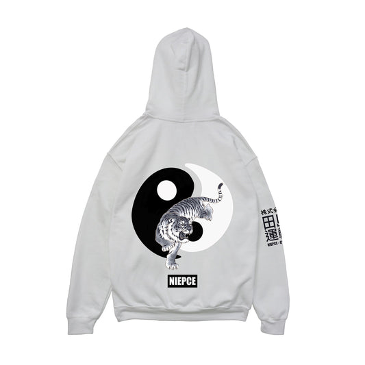 Yin Yang Tiger Hoodie