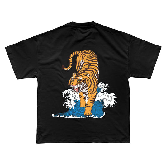 Yellow Tiger Ocean Tee