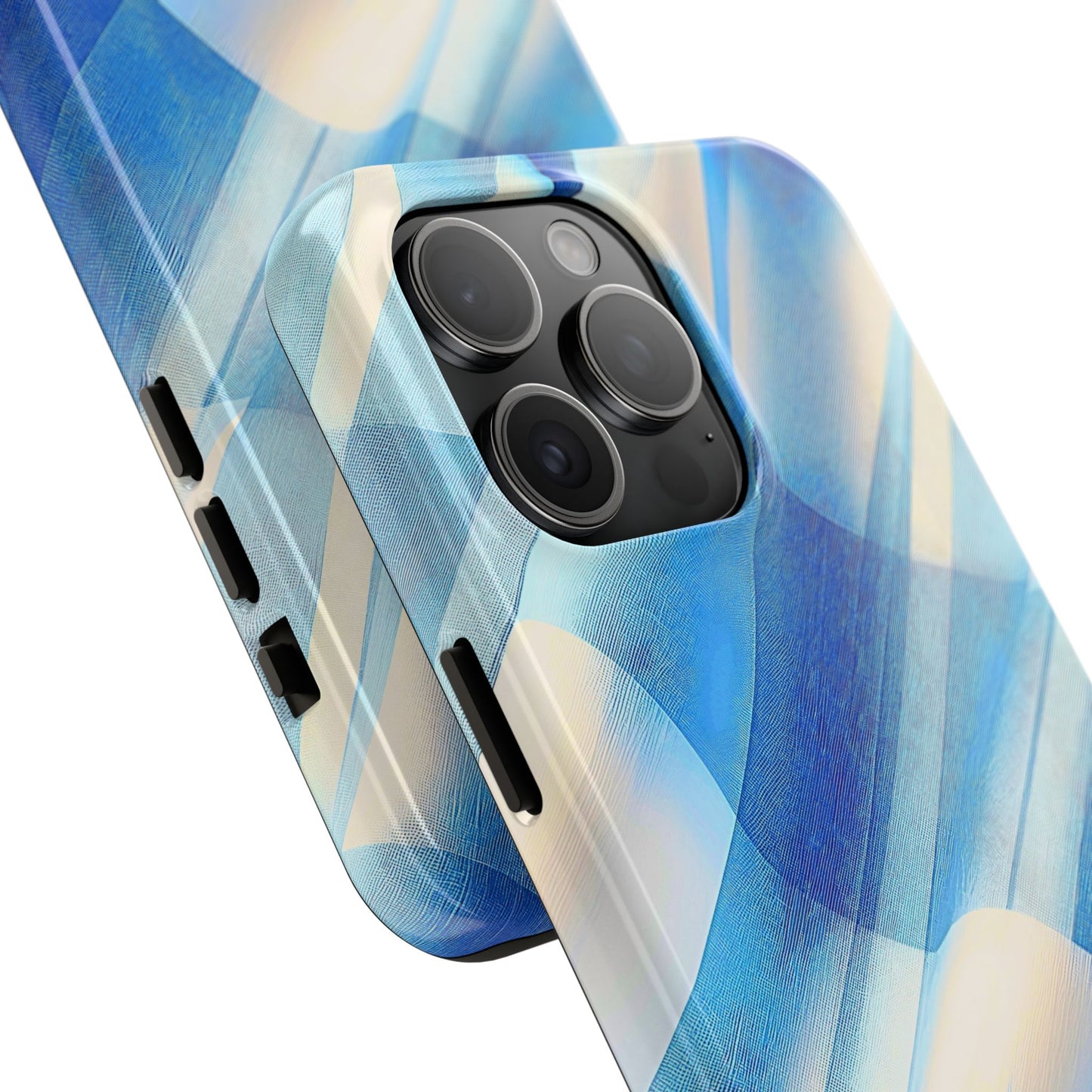 Pastel Plaid Pattern Clean Tough Phone Case | Aesthetic
