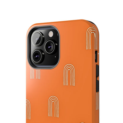 Arches Orange Tough Phone Case | Aesthetic