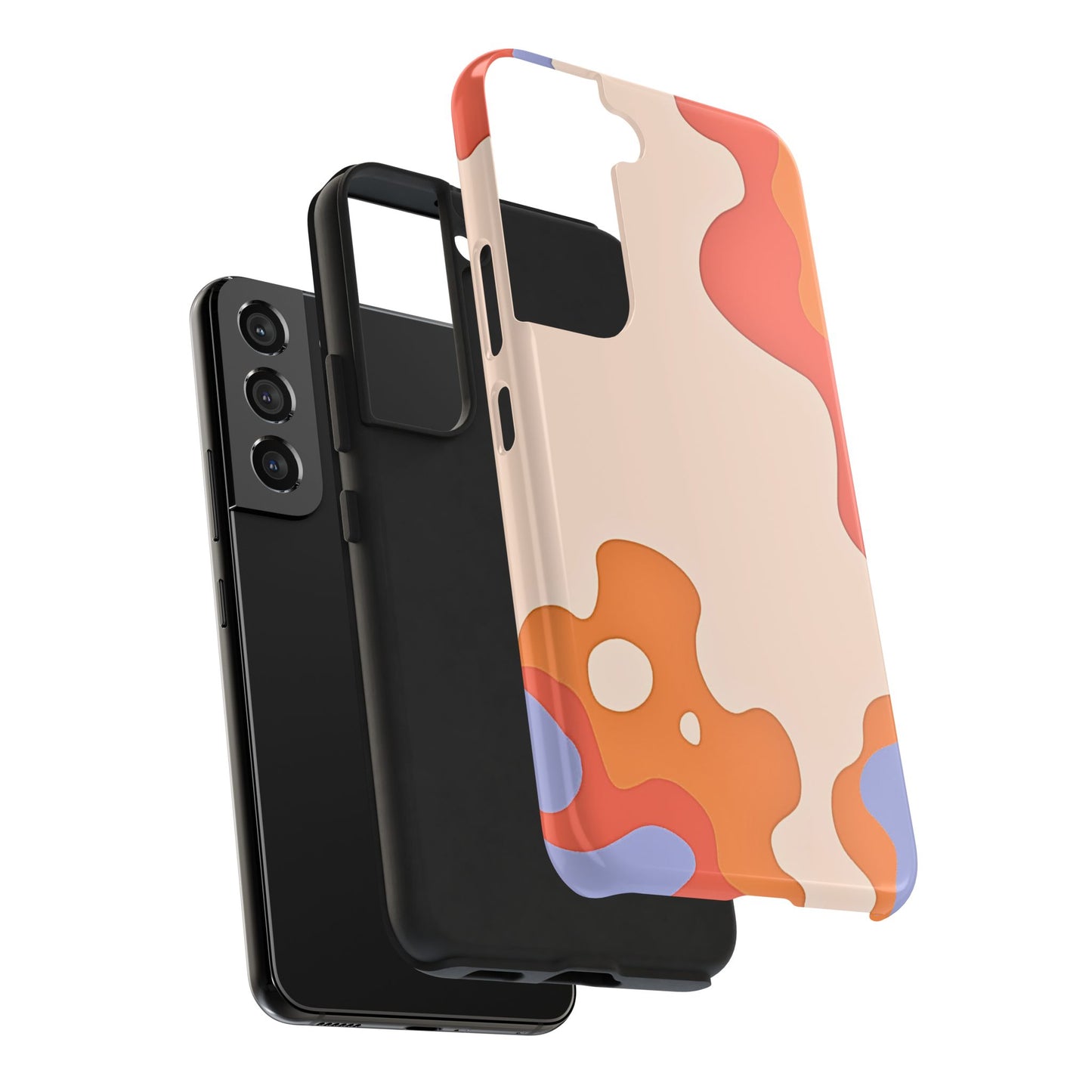 Funda resistente para teléfono con diseño de pastel líquido de verano | Estética