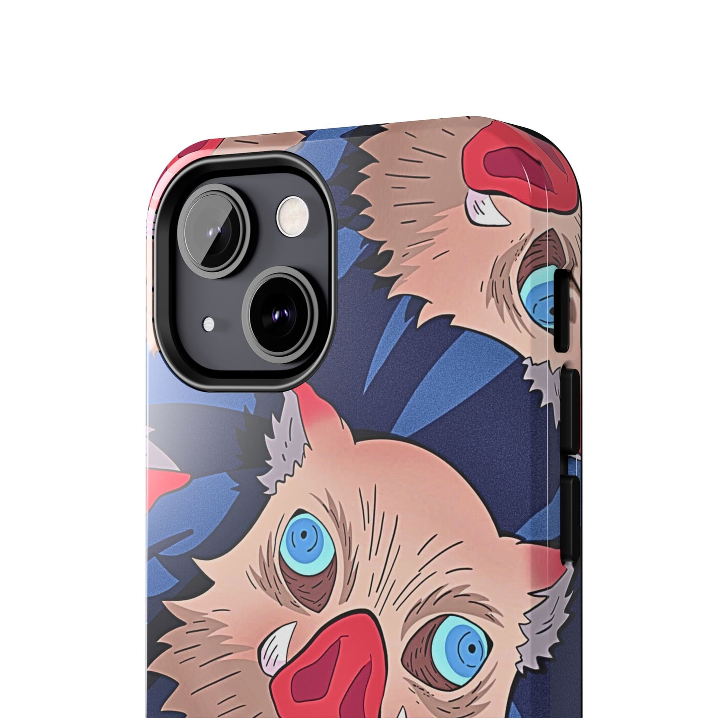Inosuke Hashibira Head Pattern Tough Phone Case | Anime - Demon Slayer