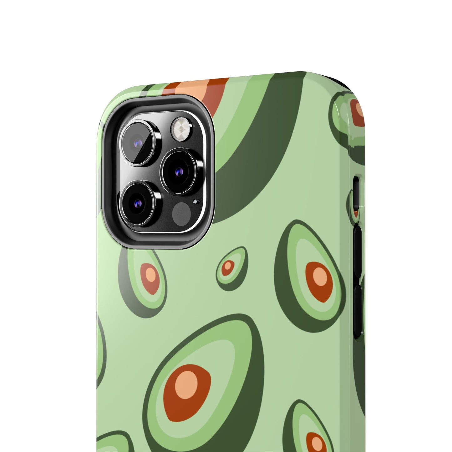Trendy Avocado Pattern Green Aesthetic Minimal Fruit Phone Case | Food