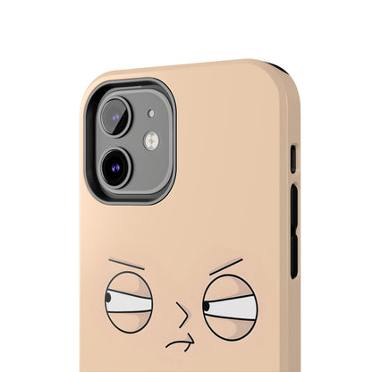 Family Guy Stewie Suspicious Eyes Look Tough Phone Case | Cartoons
