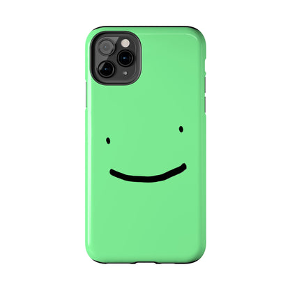 Simple Smile Green Face Tough Phone Case | Other