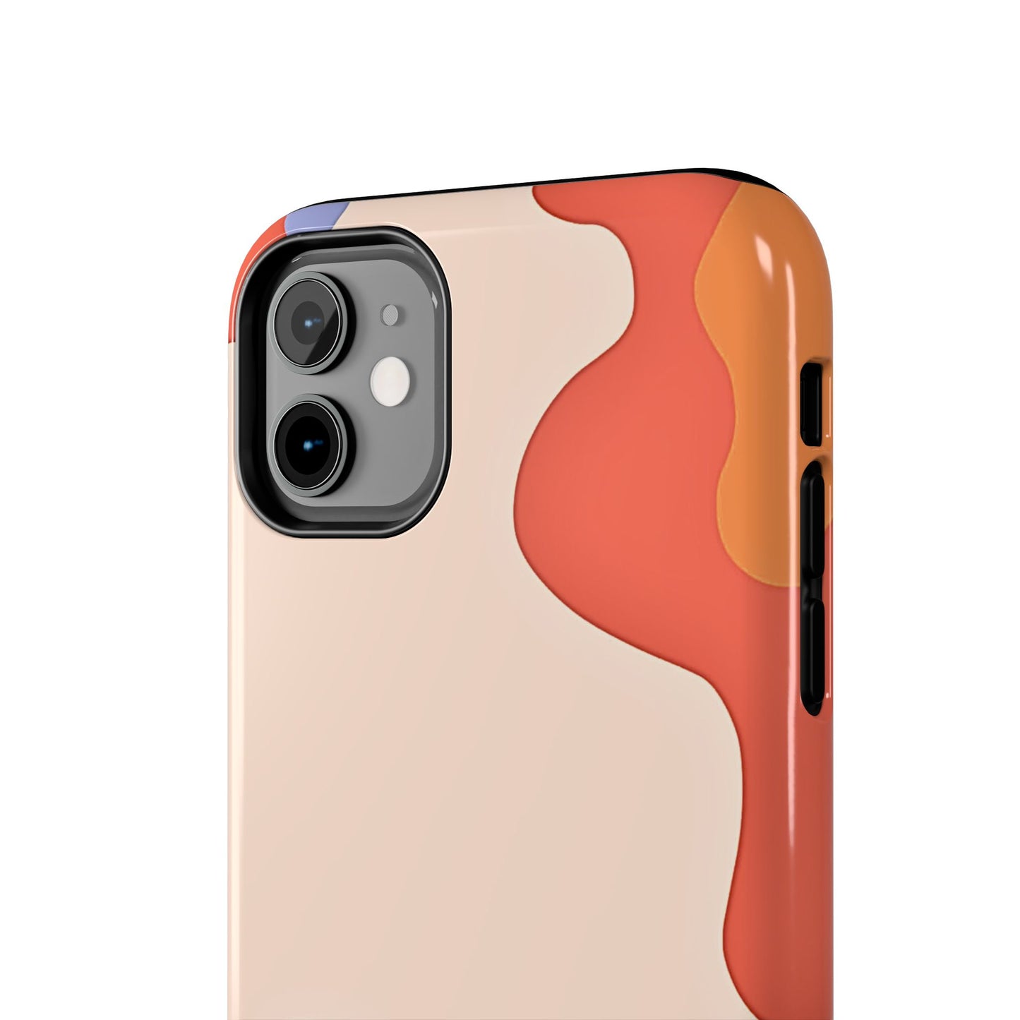 Funda resistente para teléfono con diseño de pastel líquido de verano | Estética