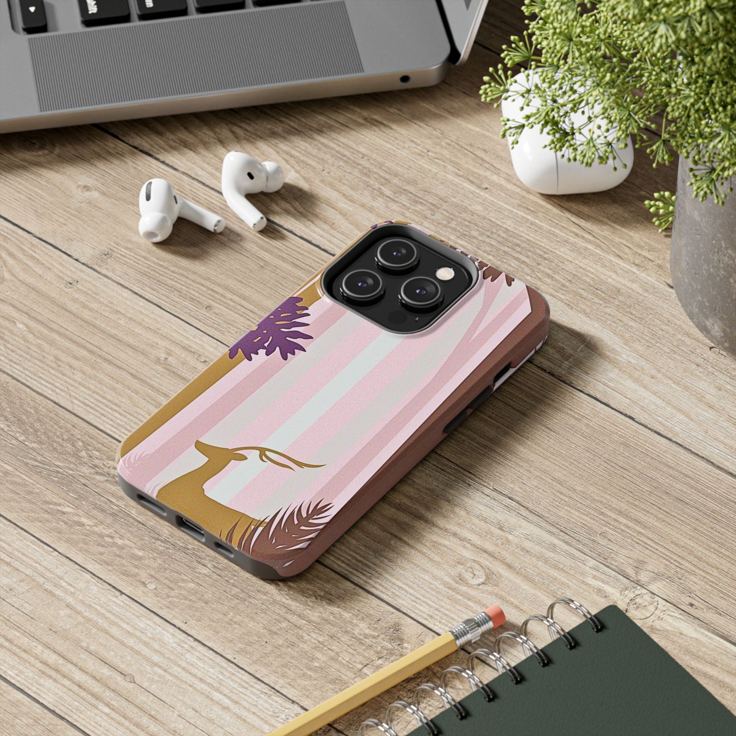 Abstract Forest Tough Phone Case | Aesthetic