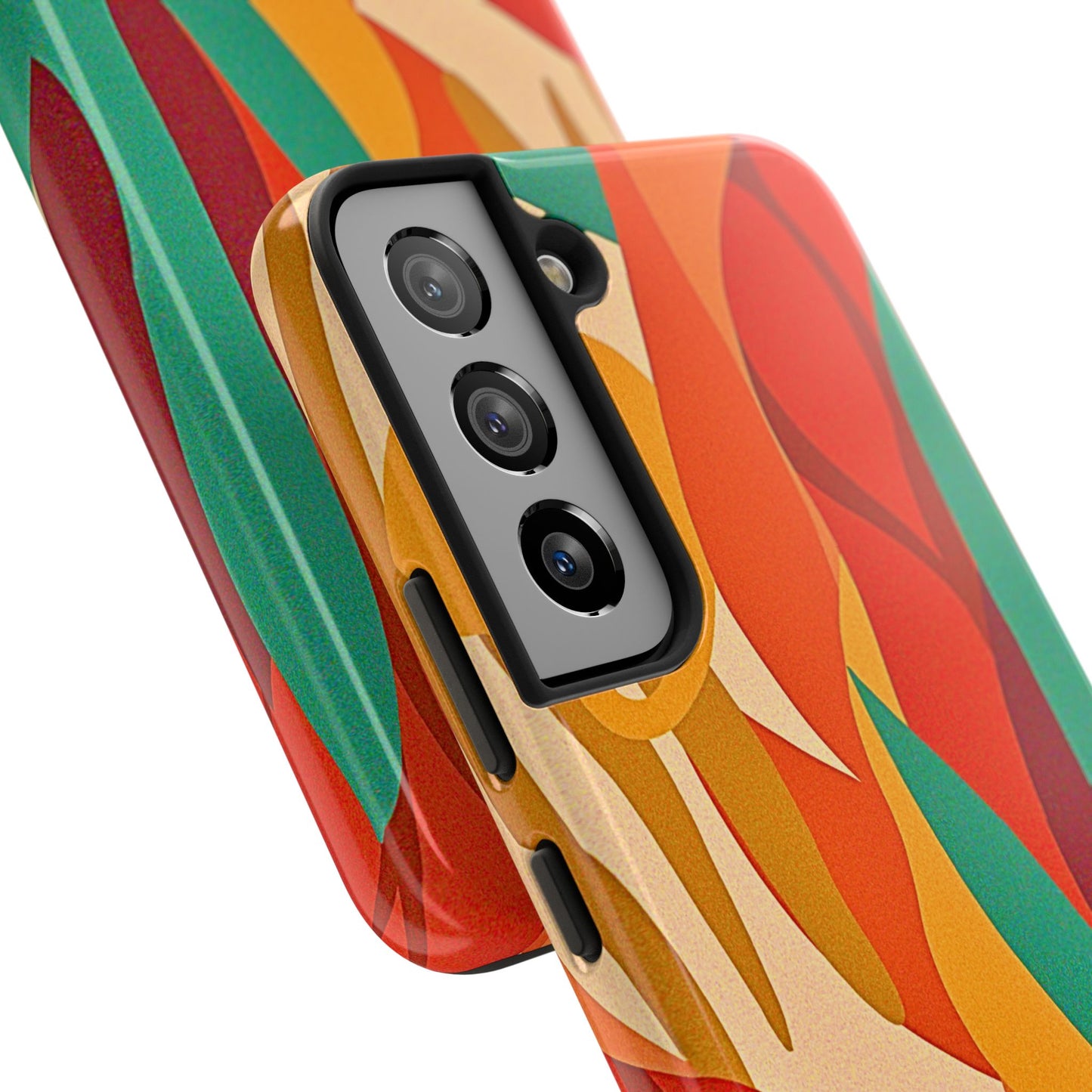 Abstract Autumn Leaves Tough Phone Case | Aesthetic