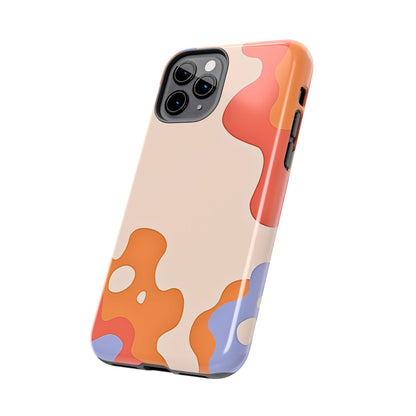 Funda resistente para teléfono con diseño de pastel líquido de verano | Estética