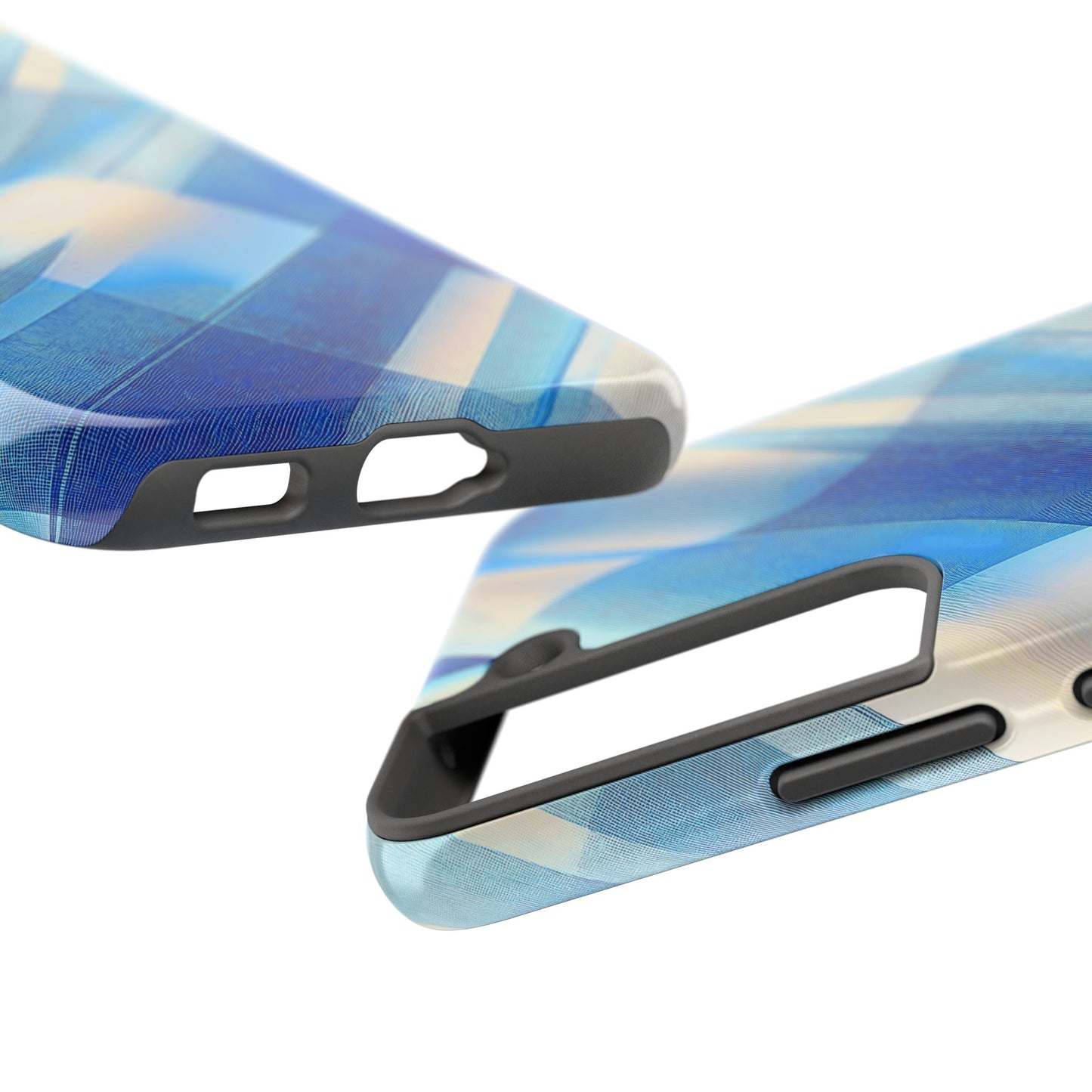 Pastel Plaid Pattern Clean Tough Phone Case | Aesthetic
