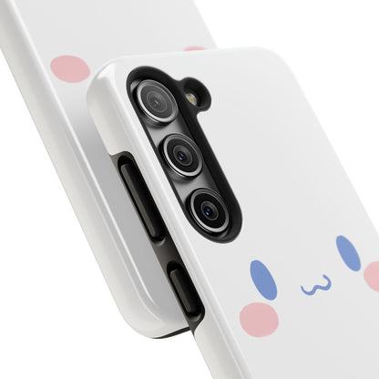 Sanrio Cinnamoroll Cute Face Pastel Kawaii Minimal Tough Phone Case | Cartoons