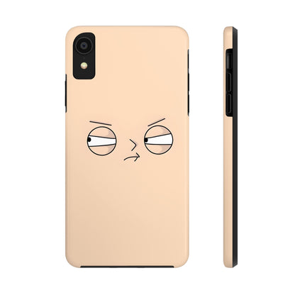 Family Guy Stewie Suspicious Eyes Look Tough Phone Case | Cartoons