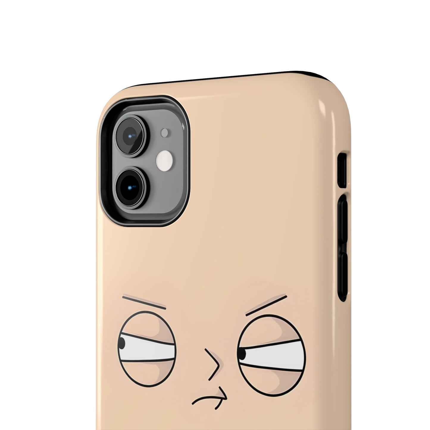 Family Guy Stewie Suspicious Eyes Look Tough Phone Case | Cartoons