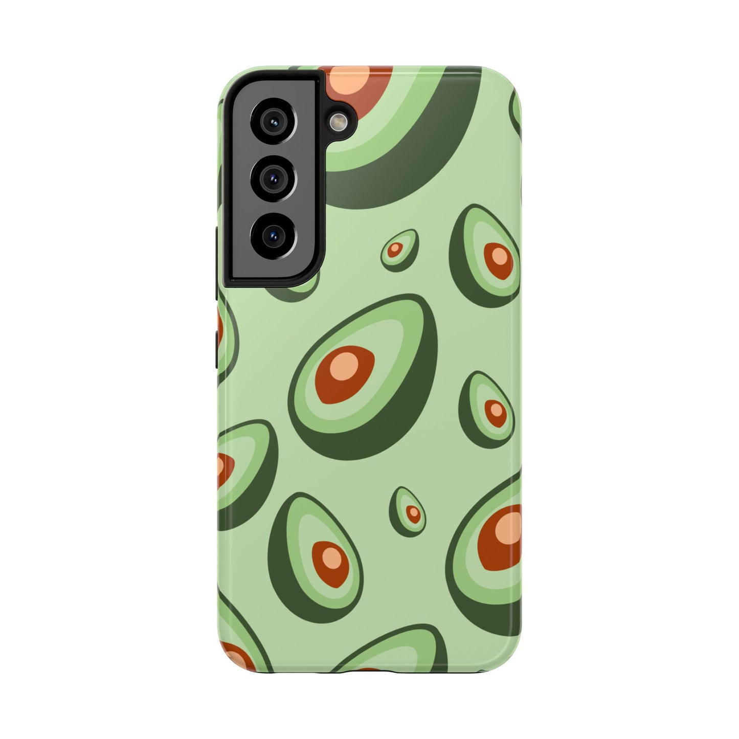 Trendy Avocado Pattern Green Aesthetic Minimal Fruit Phone Case | Food