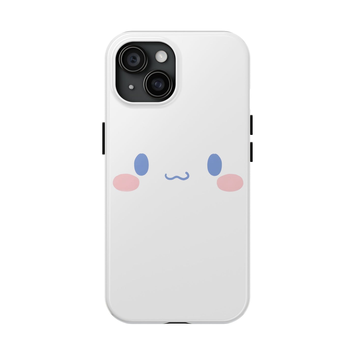 Sanrio Cinnamoroll Cute Face Pastel Kawaii Minimal Tough Phone Case | Cartoons