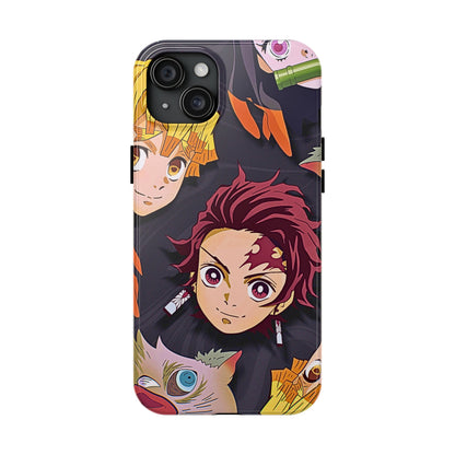 Demon Slayer Gang Tough Phone Case | Anime - Demon Slayer