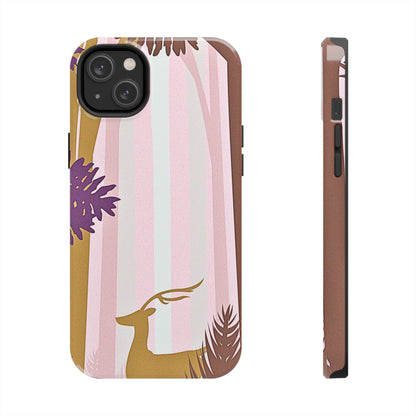 Abstract Forest Tough Phone Case | Aesthetic
