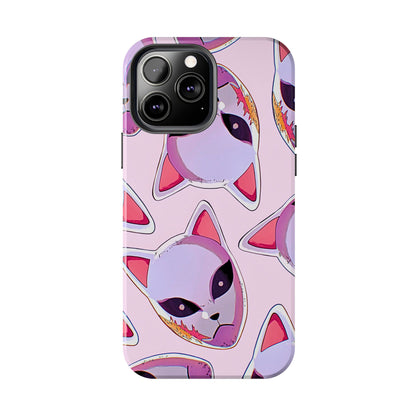 Sabito Fox Mask Pattern Tough Phone Case | Anime - Demon Slayer