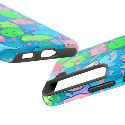 Cute Colorful Cats Pattern Style Tough Phone Case | Animals