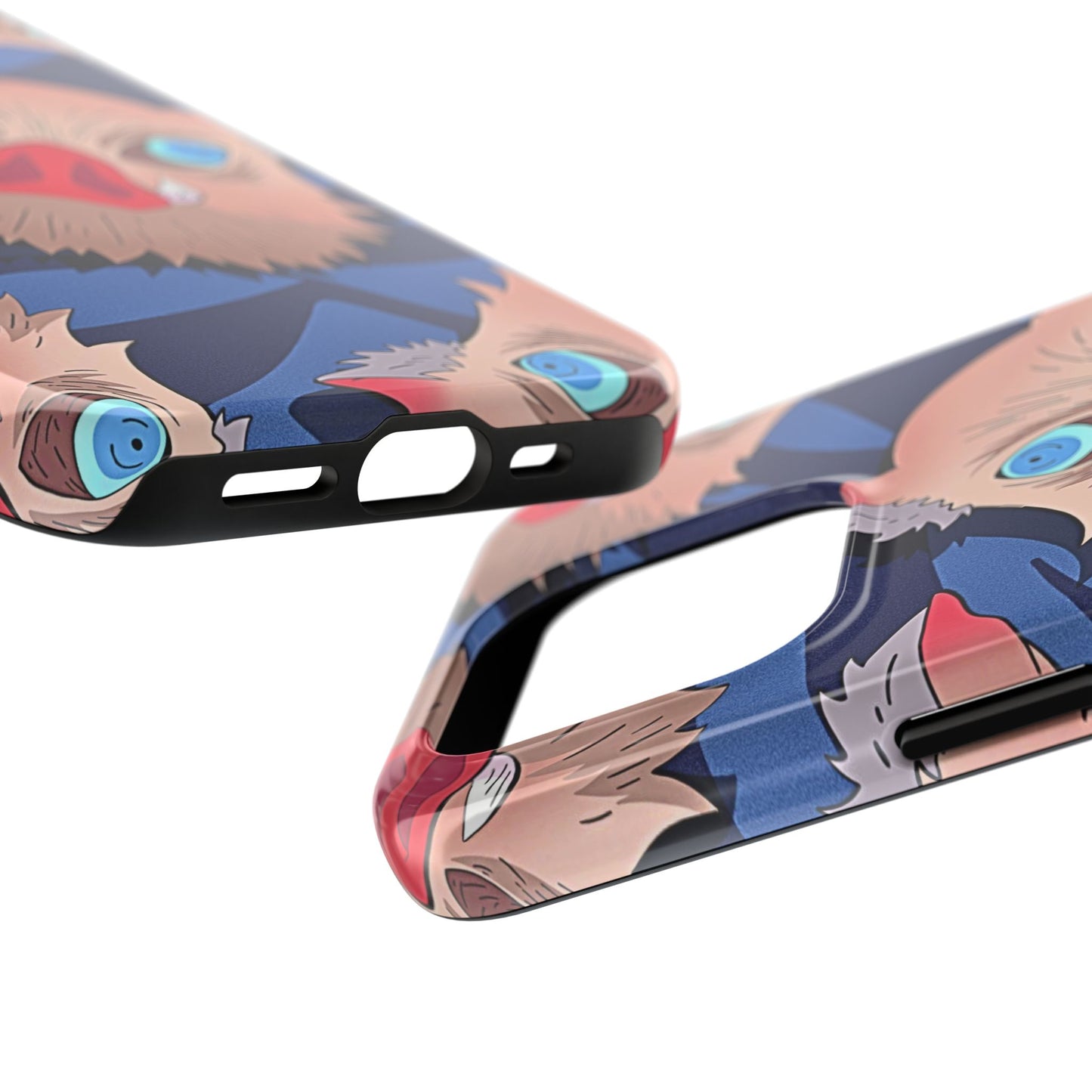 Inosuke Hashibira Head Pattern Tough Phone Case | Anime - Demon Slayer