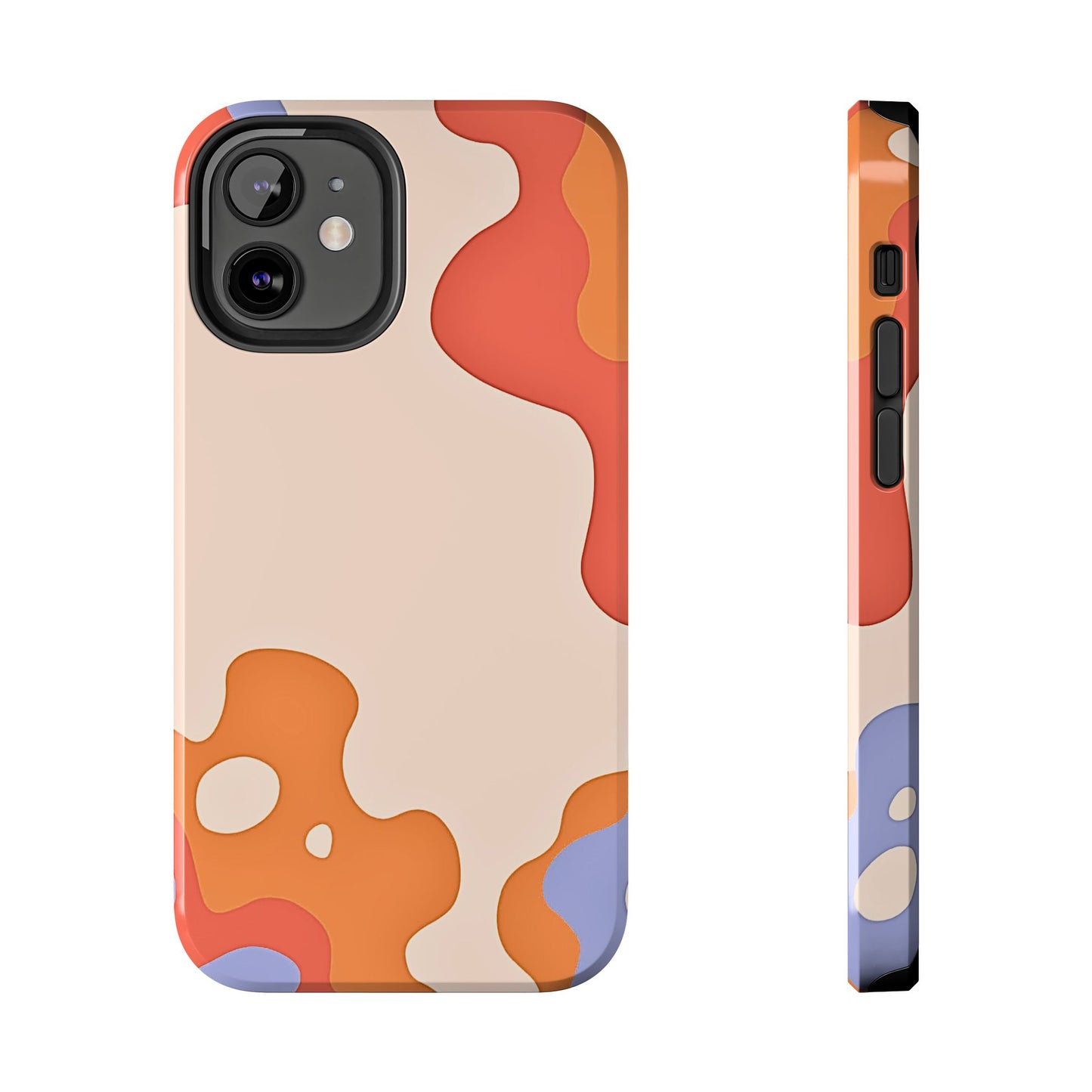 Funda resistente para teléfono con diseño de pastel líquido de verano | Estética