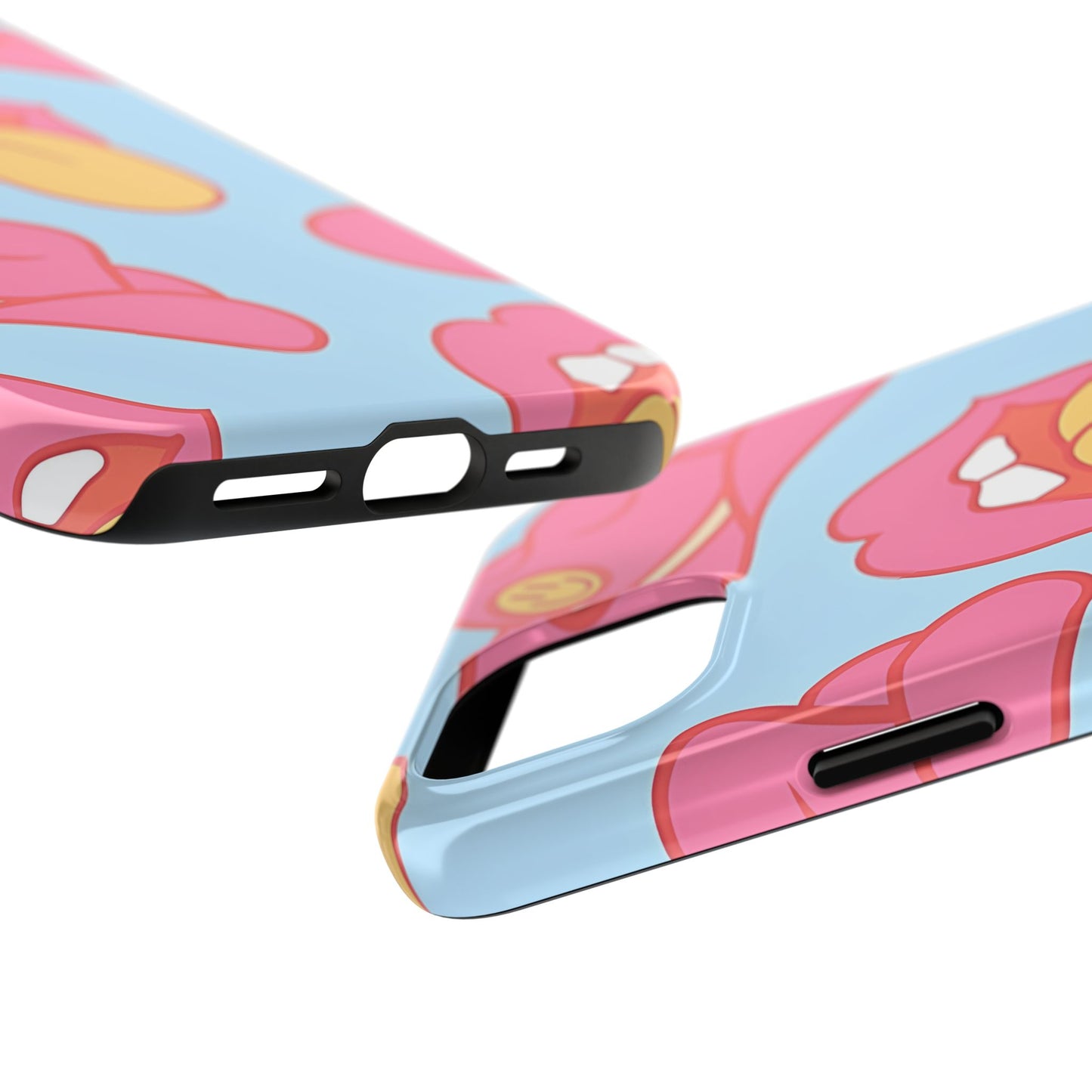 Funda resistente para teléfono con estampado de sombrero vaquero y labios sensuales (versión 1) | Estética